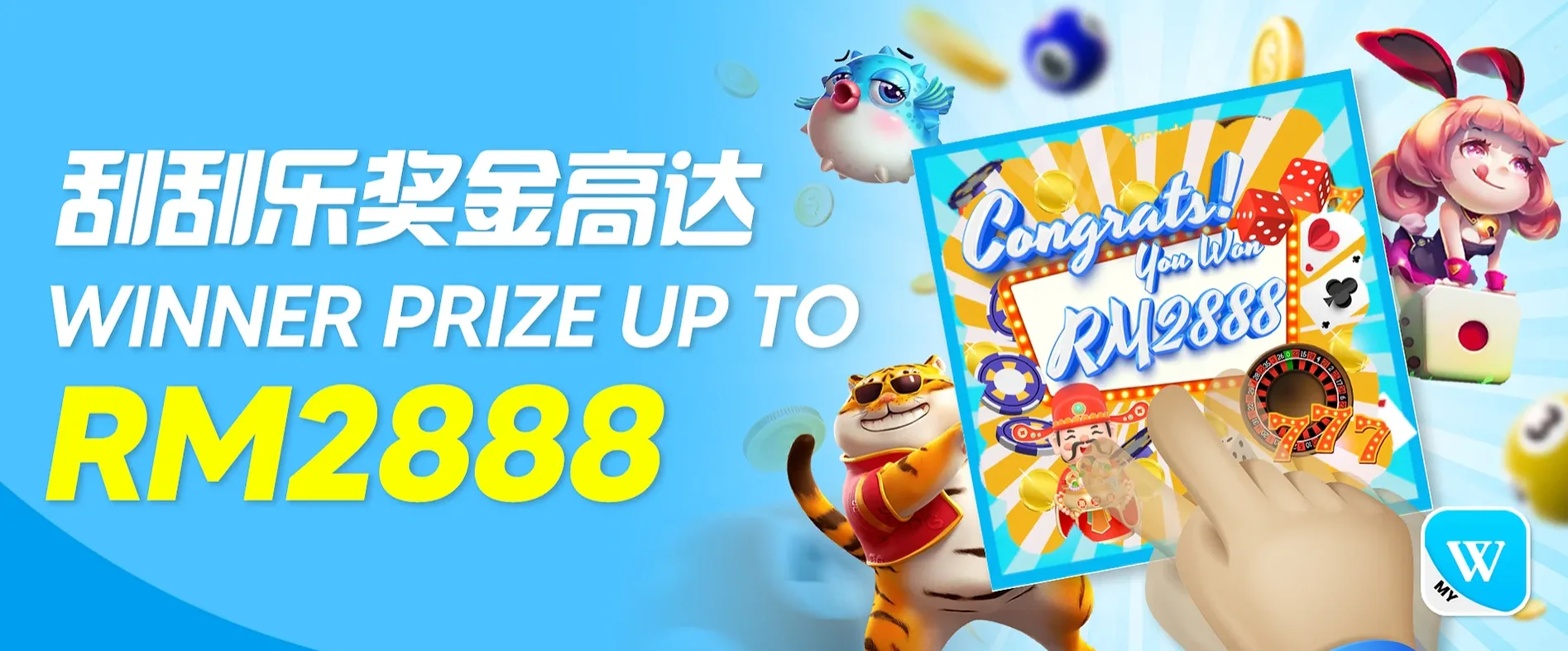 Winbox scratch and win promotion