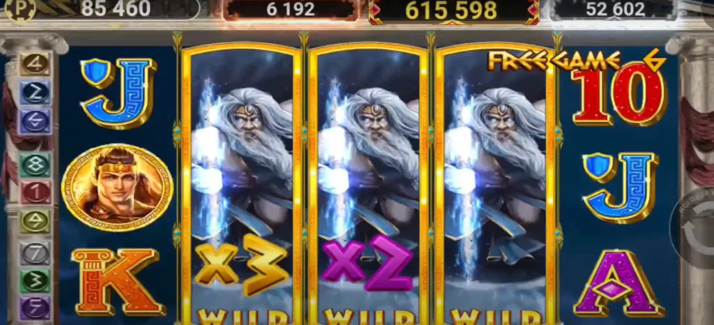 Winbox Zeus slot game