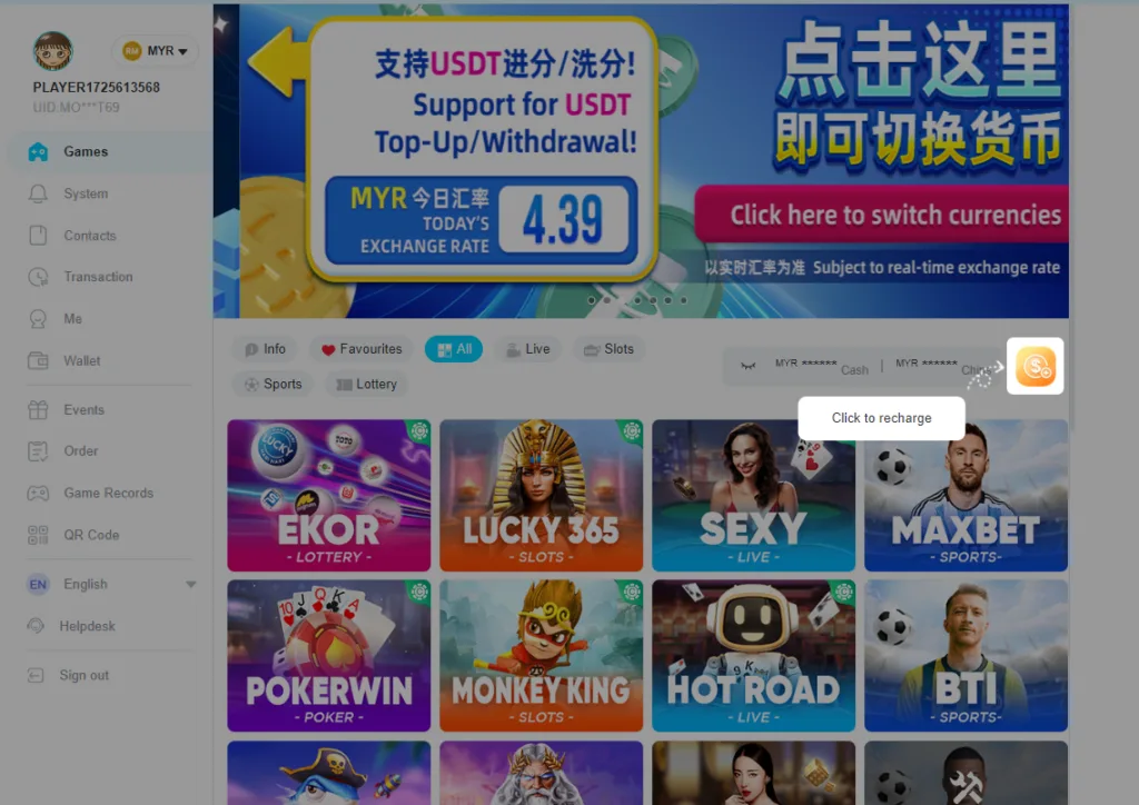 Winbox platform deposit