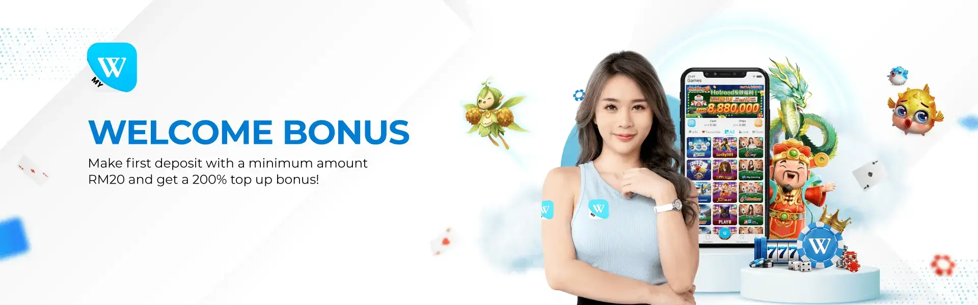 Register Winbox - New User Welcome Bonus