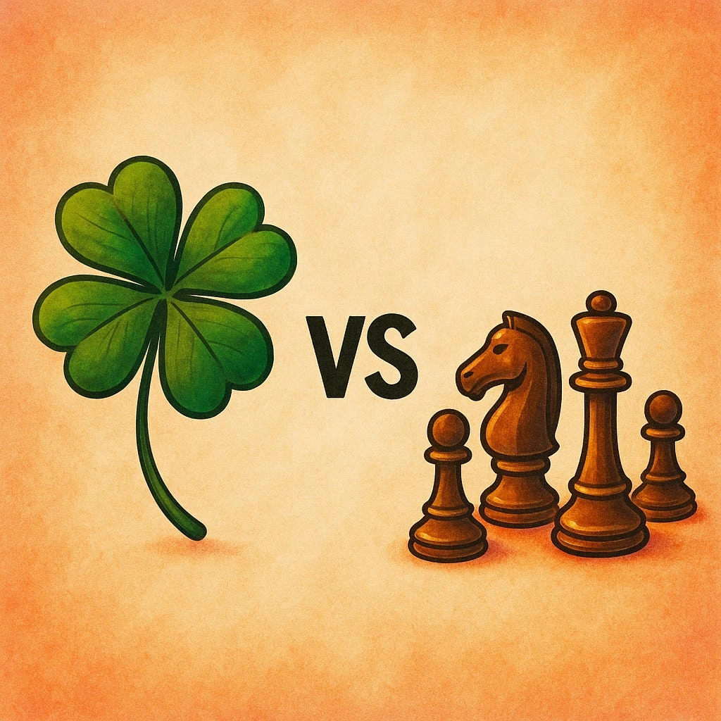 Luck and Strategy